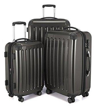 HAUPTSTADTKOFFER Set di valigie Set di valigie lucide Trolley rigido espandibile