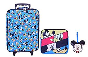 Set di 3 valigie Disney per ragazzi Mickey
