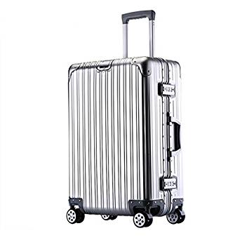Valigia da viaggio TravelKing multi-misura in alluminio rigido