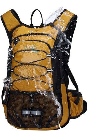 Mubasel Gear Insulated Hydration Backpack con 2L BPA FREE Bladder - Mantiene il liquido fresco fino a 4 ore - per corsa, escursionismo, ciclismo, campeggio
