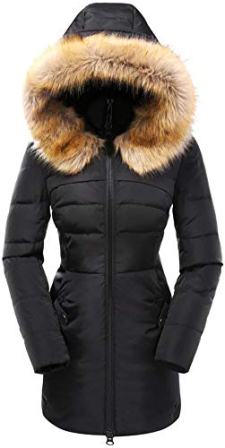 Beinia Valuker Women's Down Coat plus Fur Hood