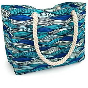 Borsa da spiaggia, borsa da spiaggia in tela impermeabile di Kauai, migliori borse da spiaggia per donna