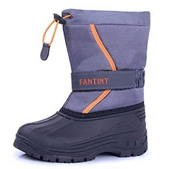 CIOR Fantiny Toddler Snow Boots per Boy Girl Winter Outdoor impermeabile foderato in pelliccia per bambini