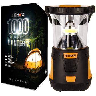 Lanterna da campeggio LED Internova 1000