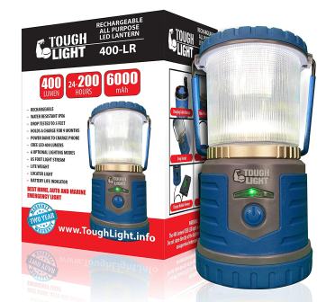Lanterna ricaricabile a LED resistente alla luce