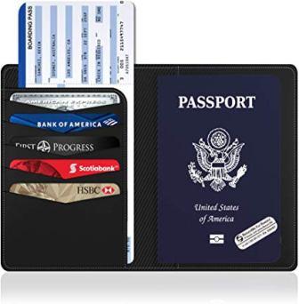 Porta passaporto RFID