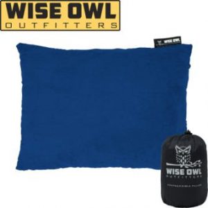 Wise Owl Outfitters Cuscino da campeggio Cuscini in schiuma comprimibile - Utilizzare quando si dorme in auto, viaggi in aereo