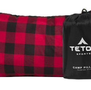Cuscino TETON Sports Camp perfetto per ogni volta che viaggi; Campeggio, zaino in spalla, aeroplani e viaggi su strada