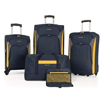 Set di valigie Nautica in giallo / blu marino