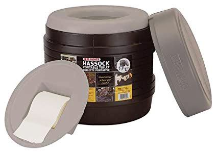 Reliance Products Hassock Self-Contained Toilet