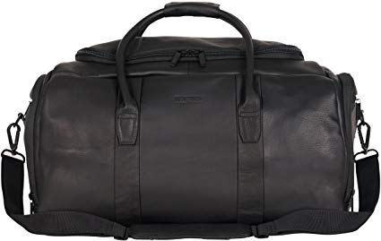 Kenneth Cole Reaction Duff Guy Colombian Leather Top Load Borsone