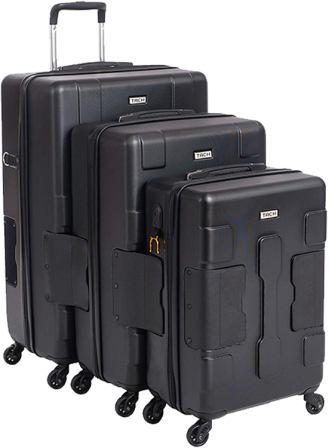 TACH TUFF 3 pezzi valigia rigida collegabile e set di borse da viaggio