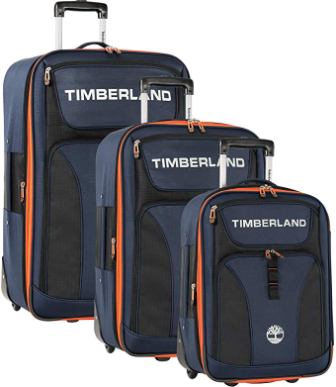 Timberland East Burke Set di valigie espandibili in tre pezzi
