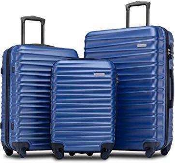 Set di valigie rigide Spinner 3 pezzi Merax Afuture