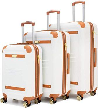 19V69 Italia Set di valigie rigide vintage in 3 pezzi