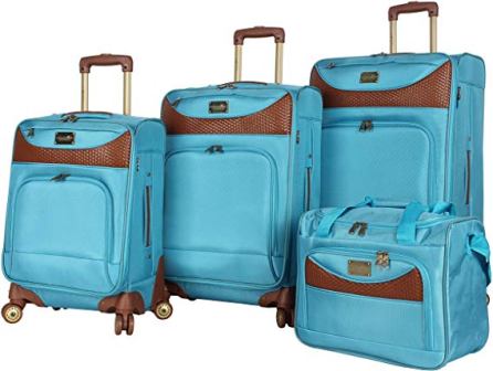 Caribbean Joe Castaway Set di valigie da 4 pezzi