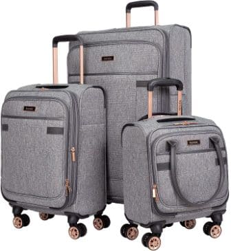 Set bagagli 3 pezzi serie Kensie Hudson