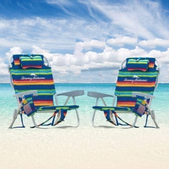 Sedia da spiaggia solida a 5 posizioni Tommy Bahama