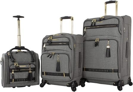 Steve Madden comodo e pratico set di valigie da 4 pezzi